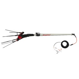 Abbacchiatore elettrico a batteria Castellari VERTIGO L 12V Lunghezza 2,40-3,20M