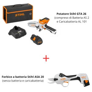 Kit Per La Potatura Stihl (GTA 26 + ASA 20)