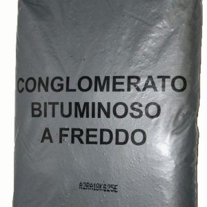 ASFALTO A FREDDO PLASTICO IN SACCO DA 25 KG
