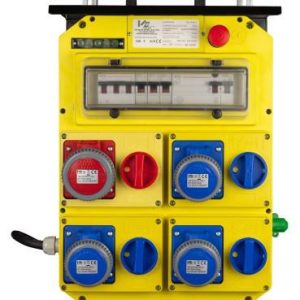 QUADRO CANTIERE 3PR. + 1(3P+T) 16A 400V 9KW- VB-P4-TFG31000